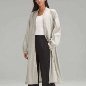 Lululemon Reversible Drape-Sleeve Long Jacket